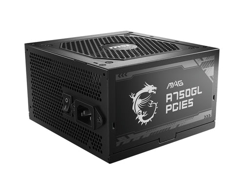 MSI MAG A750GL PCIE5 750 W strømforsyning - 80 PLUS Gold