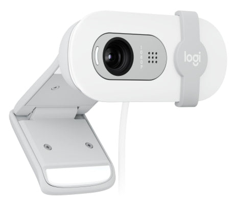 Logitech - Brio 100 Full HD Webcam - Off White