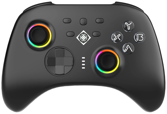 Deltaco - 3-i-1 Trådløs Controller til PC - Bluetooth + 2.4GHz