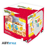 Abysse POKEMON - Breakfast Set Mug + Bowl - Pikachu & Kanto Starters