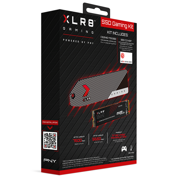 PNY XLR8 SSD Gaming Kit for PS5 1TB