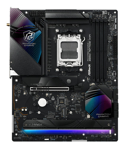 ASRock B850 Riptide WiFi bundkort - produktbillede 3