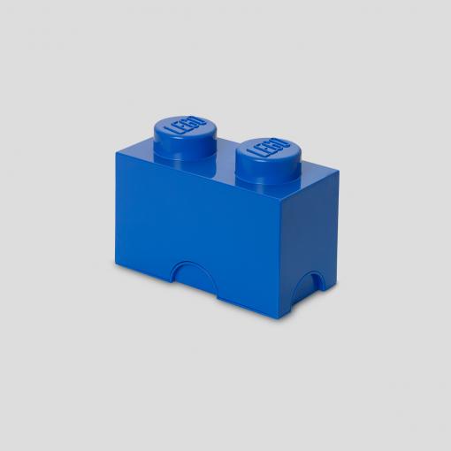 Room Copenhagen LEGO Storage Brick 2 blue - RC40021731