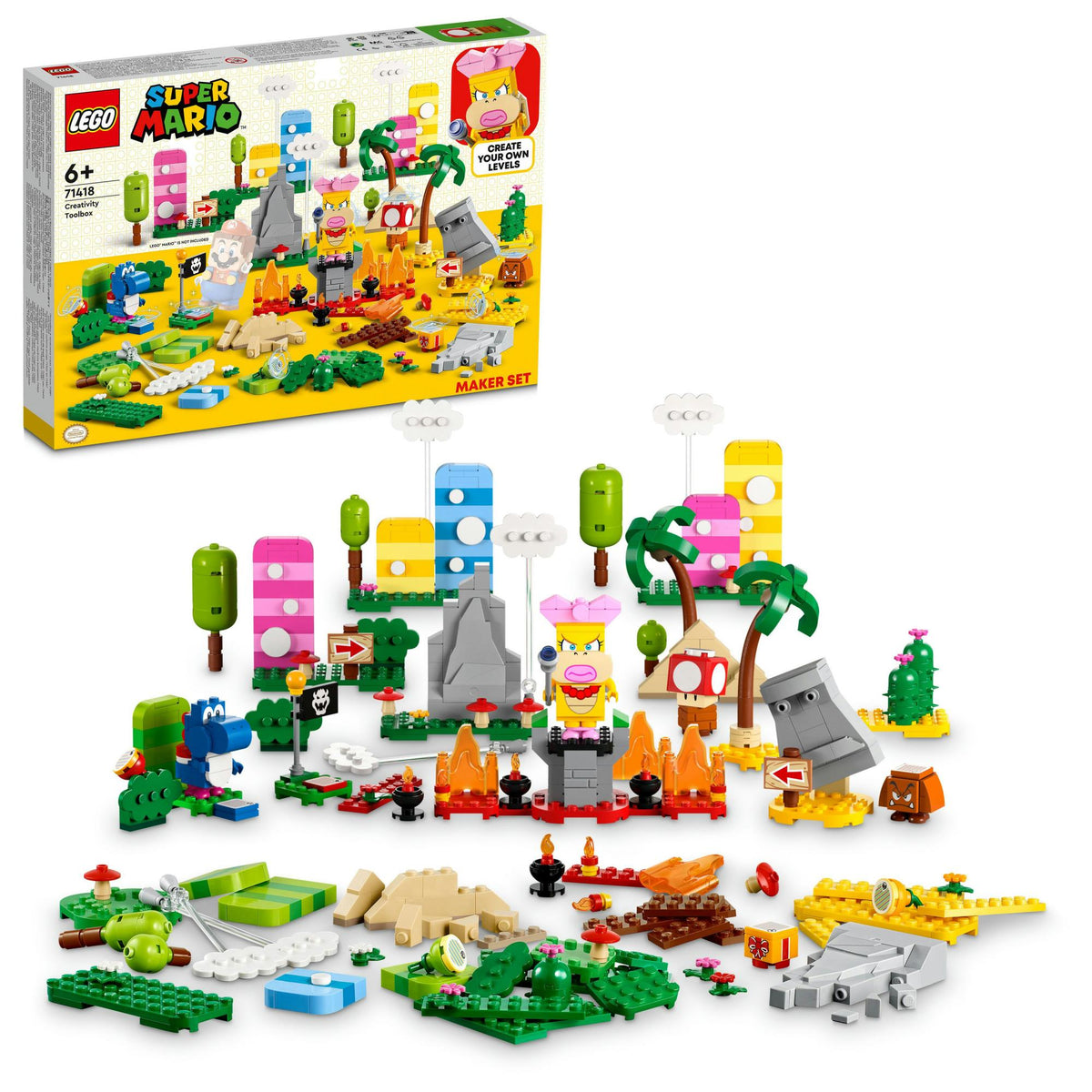 LEGO Super Mario 71418 Creativity Toolbox Maker Set