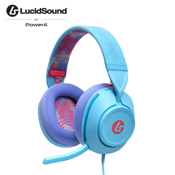 LucidSound LS10 Ocean Waves – blåt gamingheadset med kabel