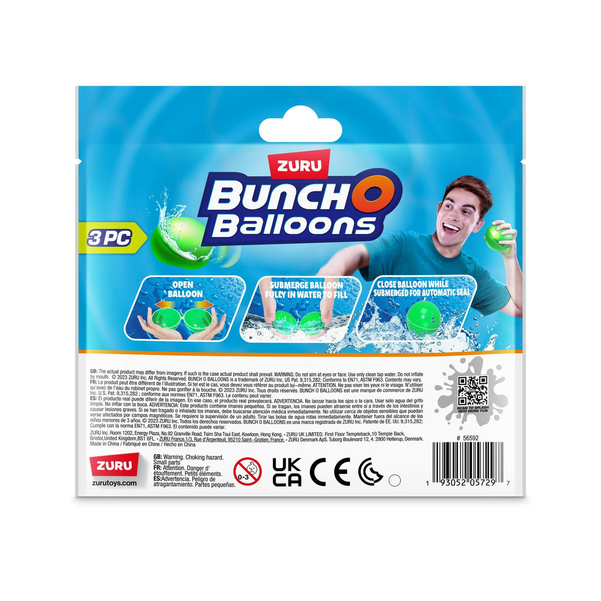 Bunch O Balloons - Reusable Water Balloons 3PK (56592UQ1)