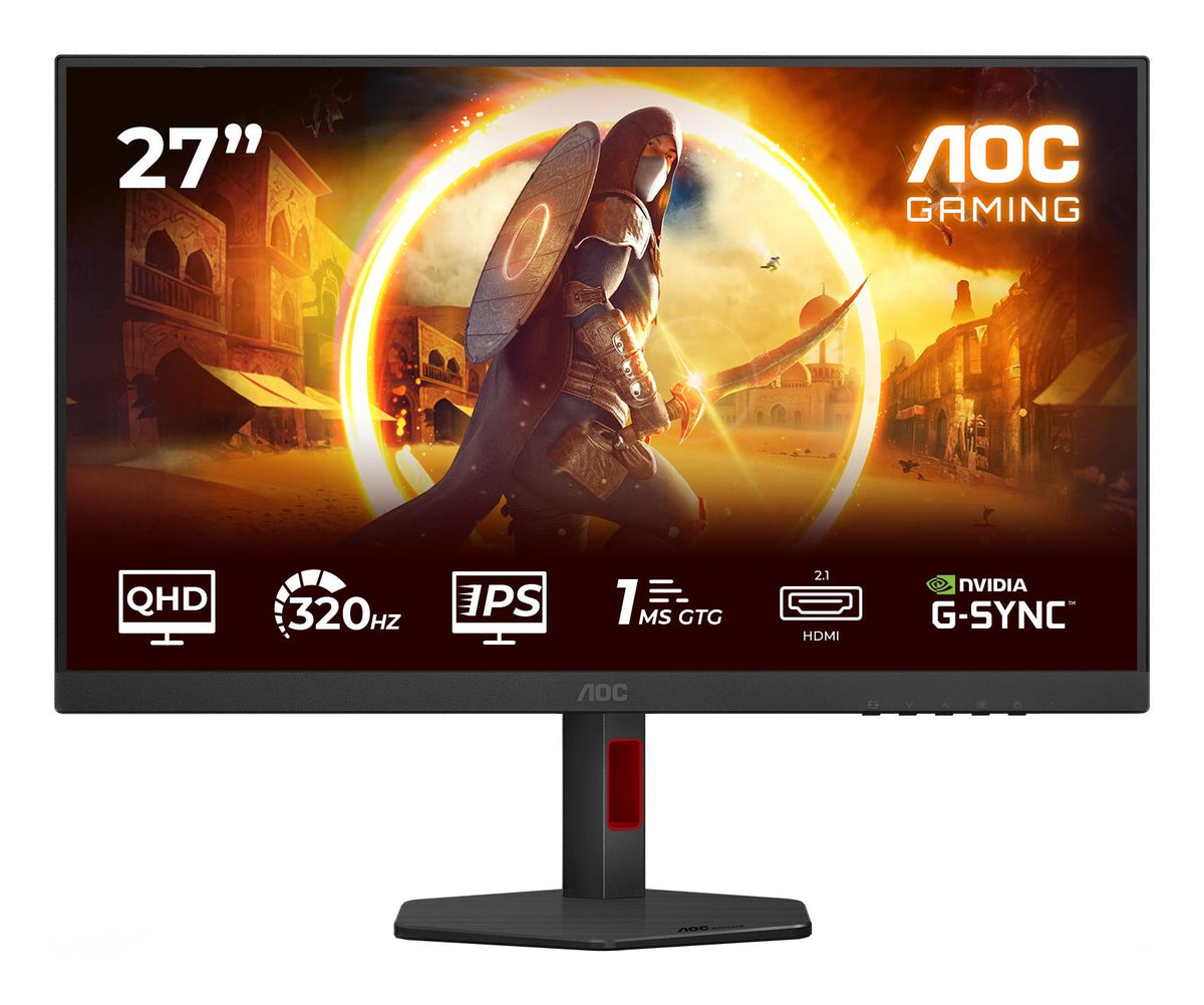 AOC Gaming Q27G4SRU 27", 2560x1440/1ms/450cd/m², HDMI, DisplayPort, Headphone Out AOC