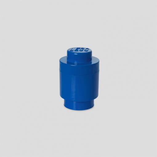 Room Copenhagen LEGO Storage Brick 1 round blue - RC40301731