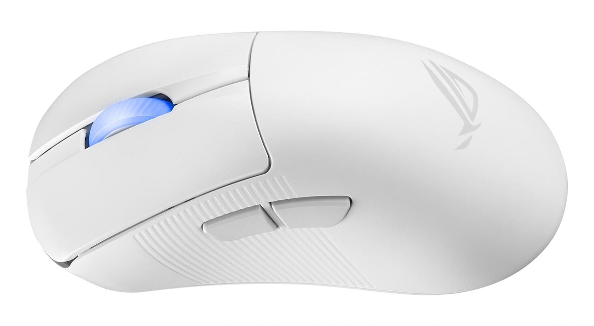 ASUS ROG KERIS II Wireless ACE AimPoint Moonlight White Gaming Mouse ASUS