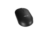 ASUS CW100 – trådløst tastatur og mus, US-engelsk, sort – mus skråt forfra