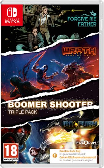 Boomer Shooter - Triple Pack (Code in a Box) – Nintendo Switch – produktvisning 5