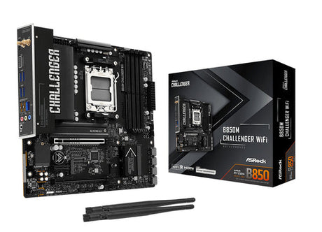 ASRock B850M Challenger WiFi bundkort - produktbillede 1