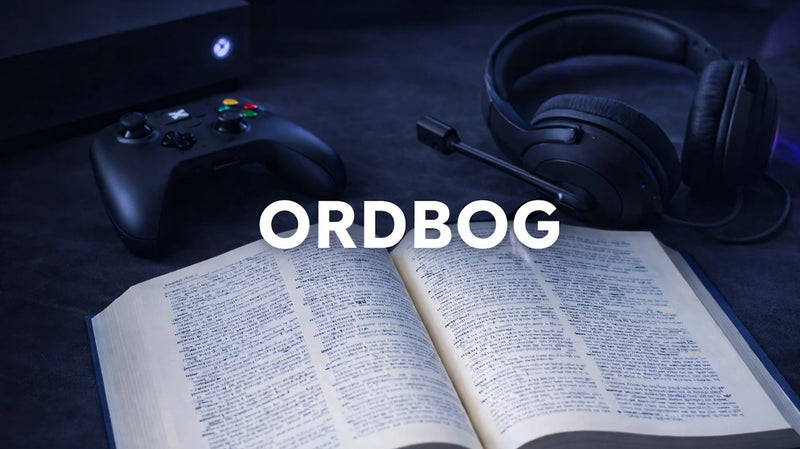 Ordbog med controller og headset
