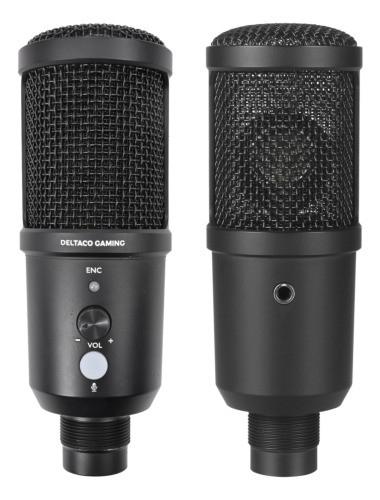deltaco_gaming Streaming Kit, Microphone, Webcam, Ring Light