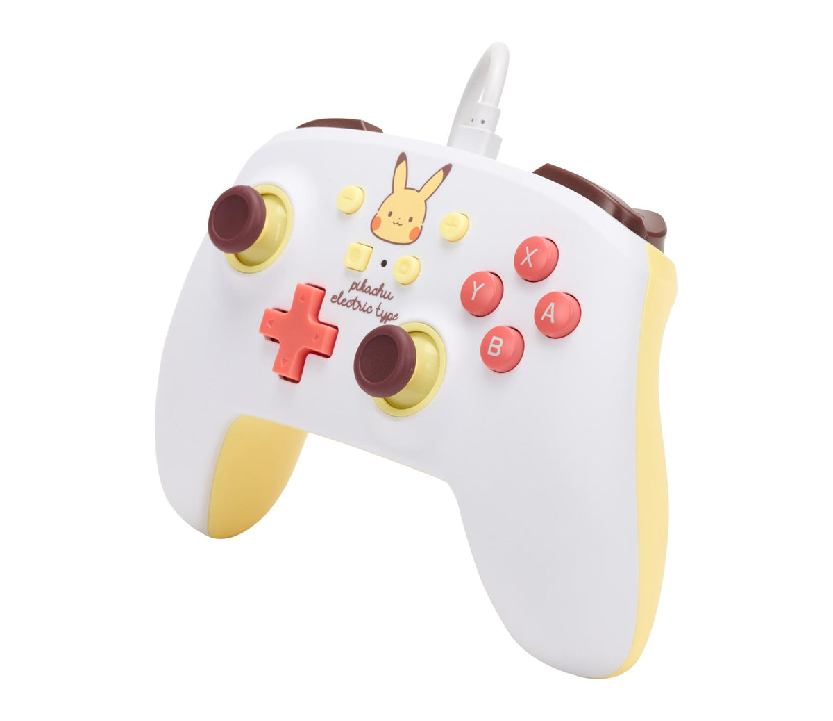 PowerA Enhanced Kablet Controller Til Nintendo Switch - Pikachu Electric Type