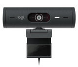 Logitech - Brio 500 Full HD Webcam USB-C GRAPHITE