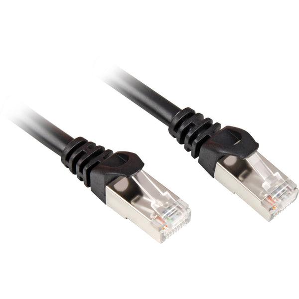 Sharkoon Cat.6 S/FTP netværkskabel – sort, 1,5 m