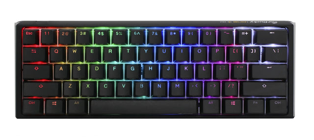 Ducky One 3 - Classic Black / White Nordic - Mini 60% - Cherry Red