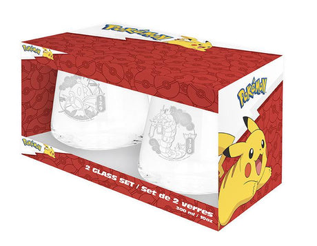 Abysse Pokemon 2 Glass Set - Magikarp & Gyarados Europe - 30cl