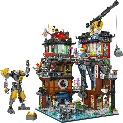 LEGO NINJAGO 71837 – NINJAGO Citys værksteder
