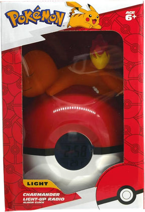 NEMESIS NOW Pokémon Charmander Vækkeur med Lys