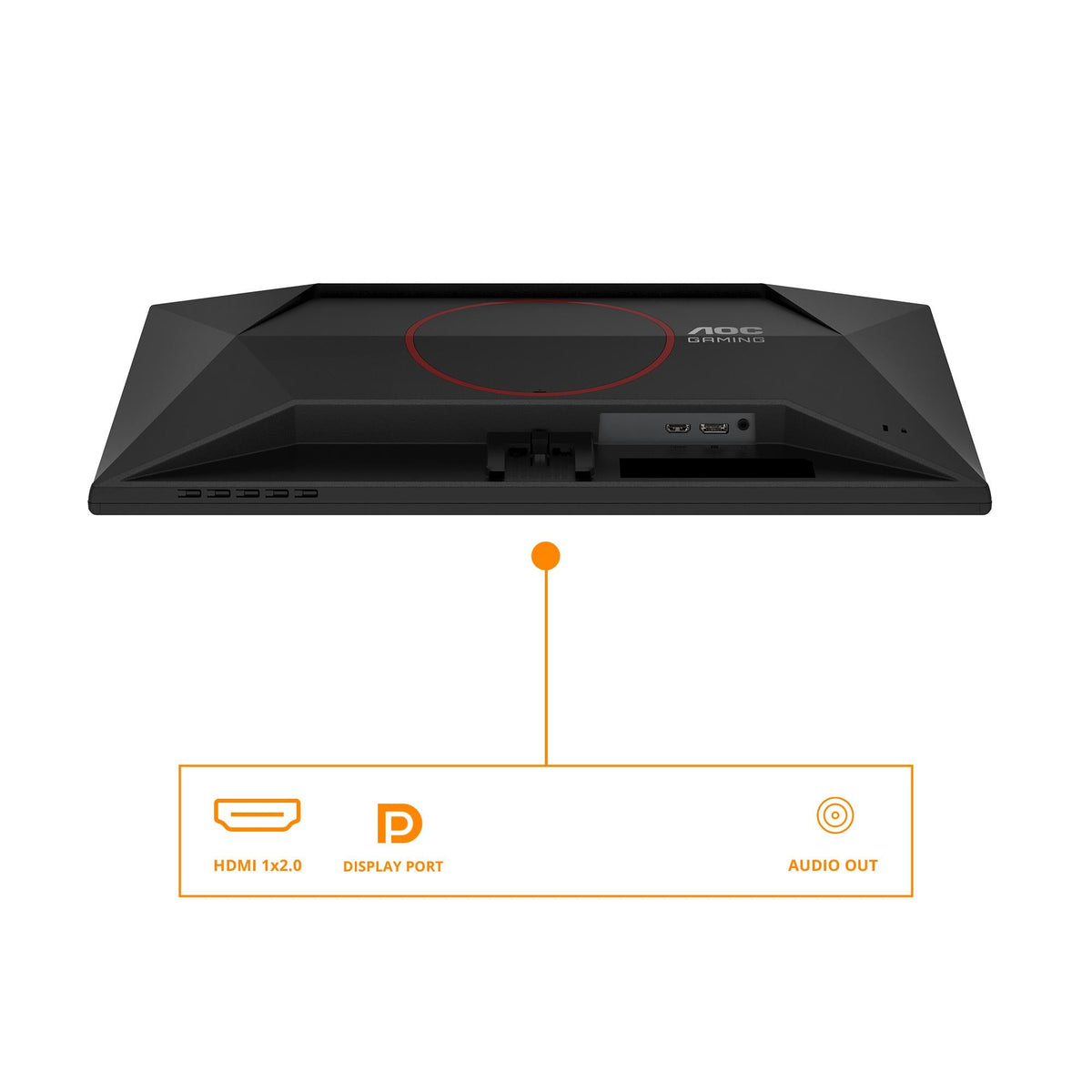 AOC 25G42E 24,5“ 1920x1080/16:9/300 cd/m²/1 ms/HDMI, DisplayPort, Headphone out