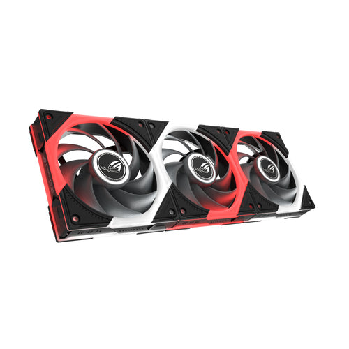 ASUS ROG Eurux GR120 ARGB 3-pak – Sort, 120 mm