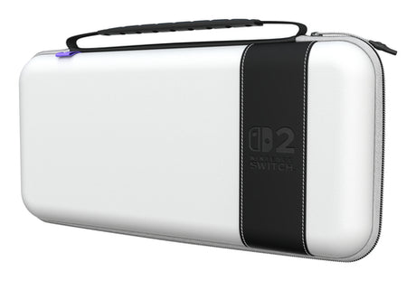 Turtle Beach PlayTrek – Switch 2-etui – Stellar White – etui skråt fra højre
