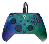 Turtle Beach Rematch Advanced Glitch Green – Xbox/PC – Front med kabel
