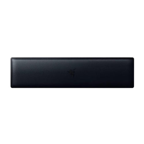 Sort Razer-håndledsstøtte til TKL-tastatur – med Razer-logo i midten