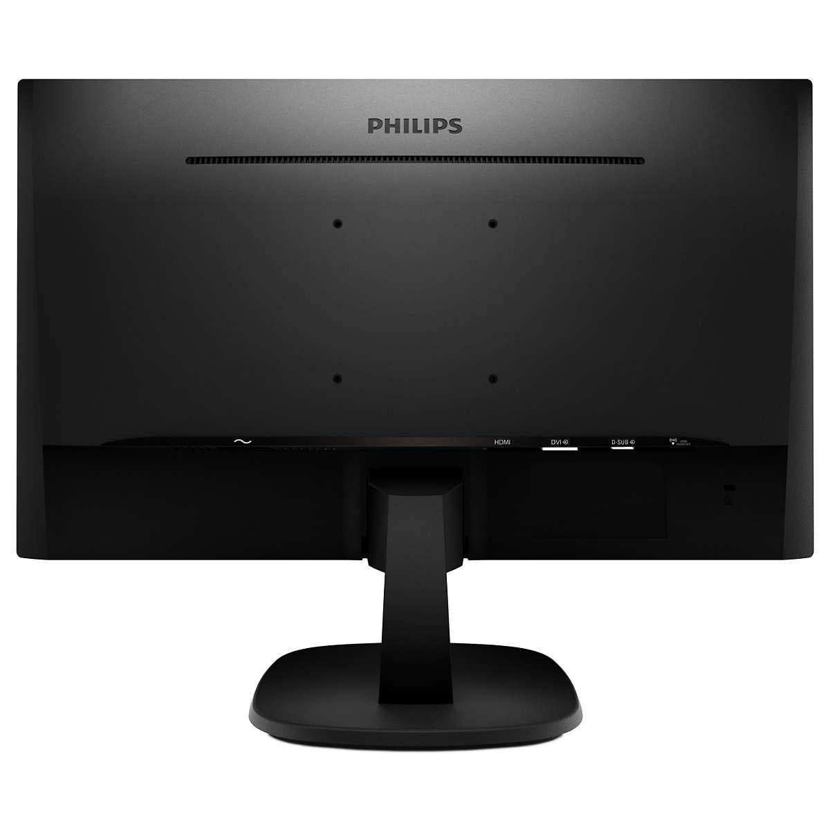 Philips V-line 243V7QDSB 24 1920 x 1080 (Full HD) DVI VGA (HD-15) HDMI 60Hz