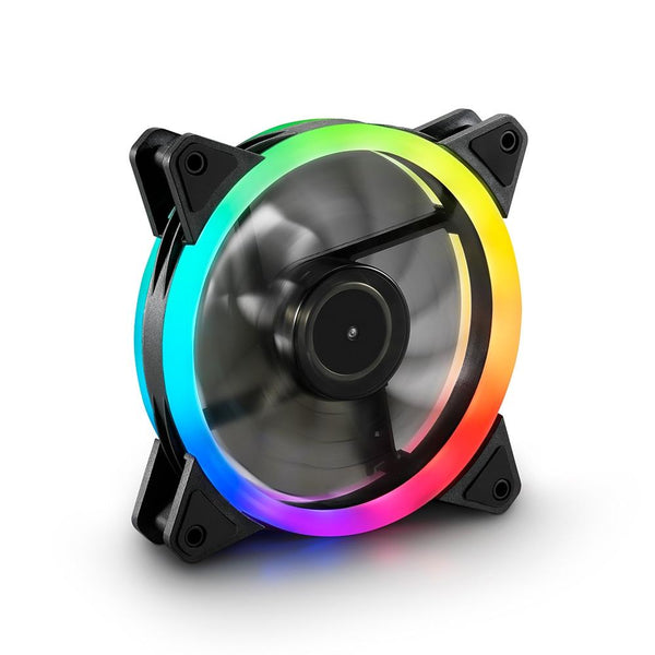 Sharkoon SHARK Blades RGB kabinetblæser – 120 mm, 3-pin