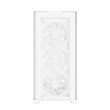 ASUS A21 PLUS mATX Case with 4 Pre-installed ARGB Fans, BTF support - White