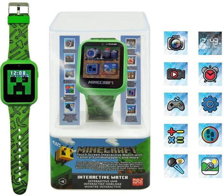 Mojang Minecraft Smartwatch med Touchscreen