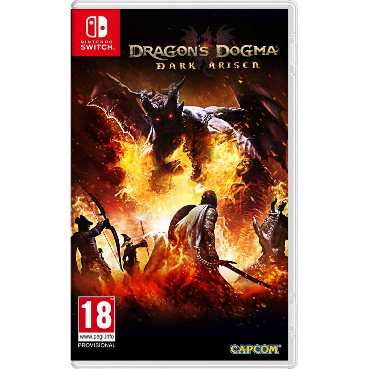 Dragon's Dogma: Dark Arisen – omslag til Nintendo Switch