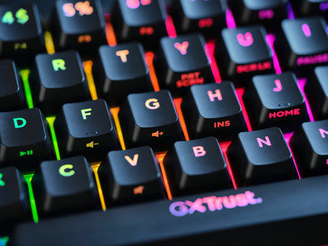 Trust GXT 867 Acira – 60% gaming-tastatur, nordisk