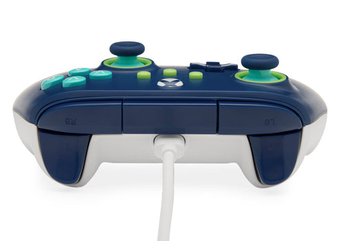PowerA kablet controller – Mariner Blue – Xbox/PC – overkant