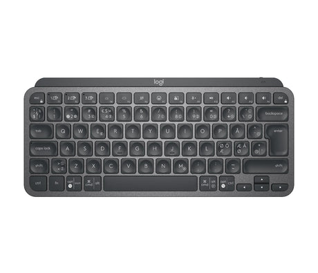 Logitech - MX Keys Mini Minimalist Wireless Illuminated Keyboard - Nordic Layout