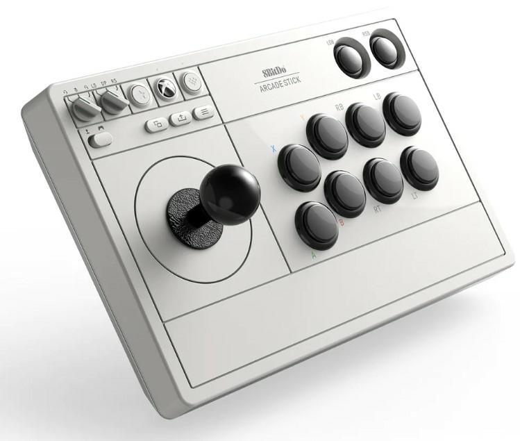 8BitDo Arcade Stick Xbox & PC - Hvid