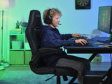 TRUST GXT703 RIYE GAMING CHAIR - BLACK