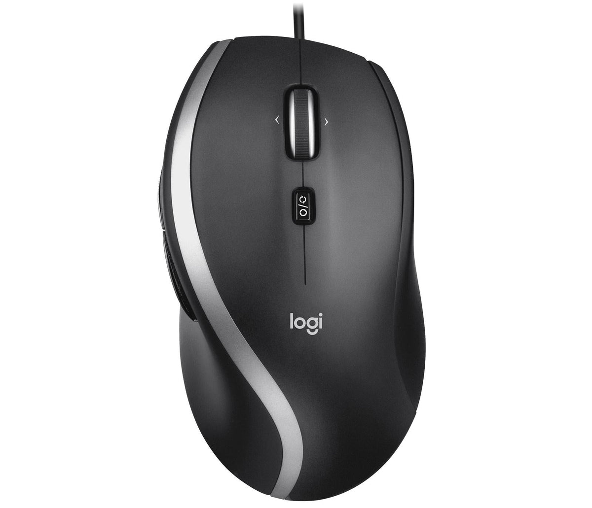 Logitech - M500S Mouse - Black - Cable