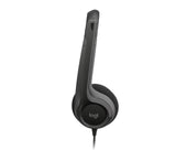 Logitech - H390 USB Headset black