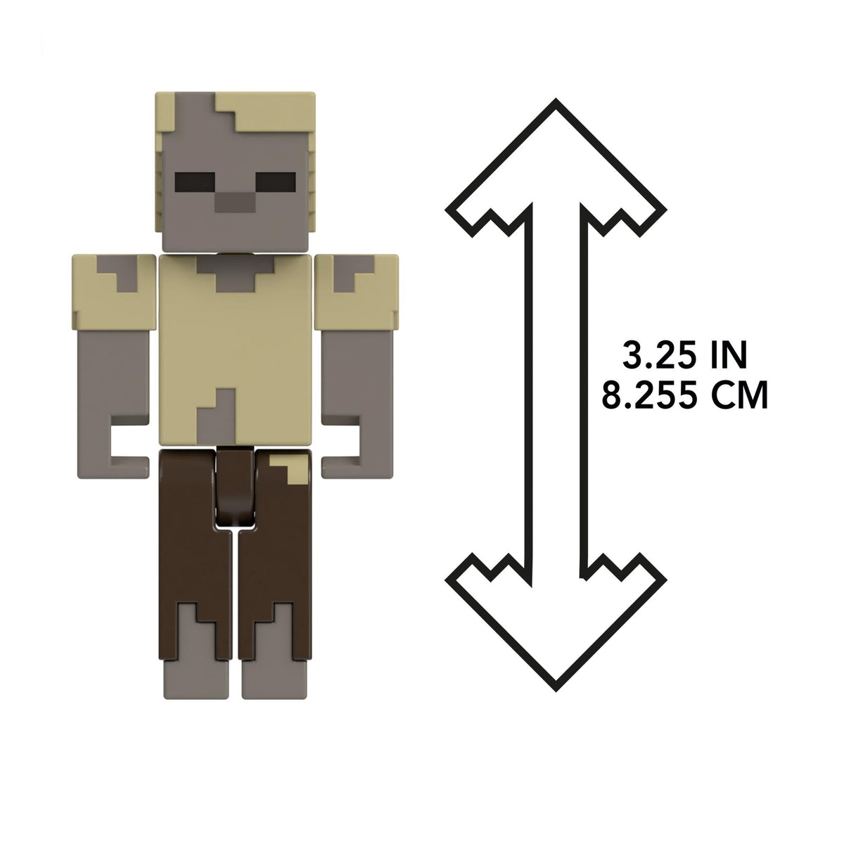 Minecraft - Biome Builds - 8cm Husk Zombie (HTL85)