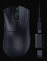 Razer – Deathadder V3 Hyperspeed Gaming Mouse – Black
