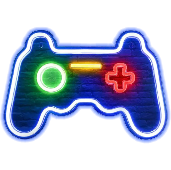 MECHARITE - Controller LED Neon Skilt - Blå