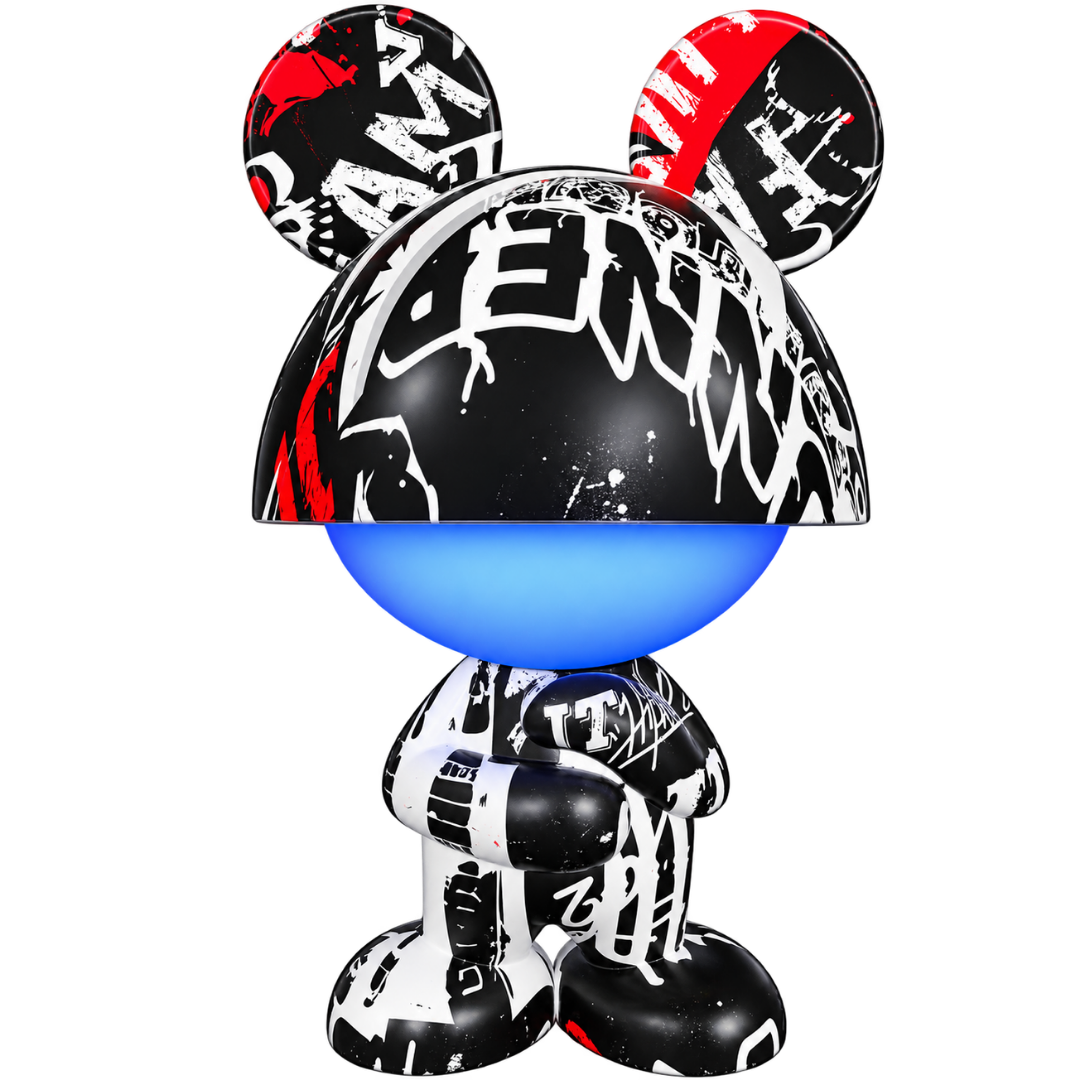 Mecharite - Graffiti Bear Lamp