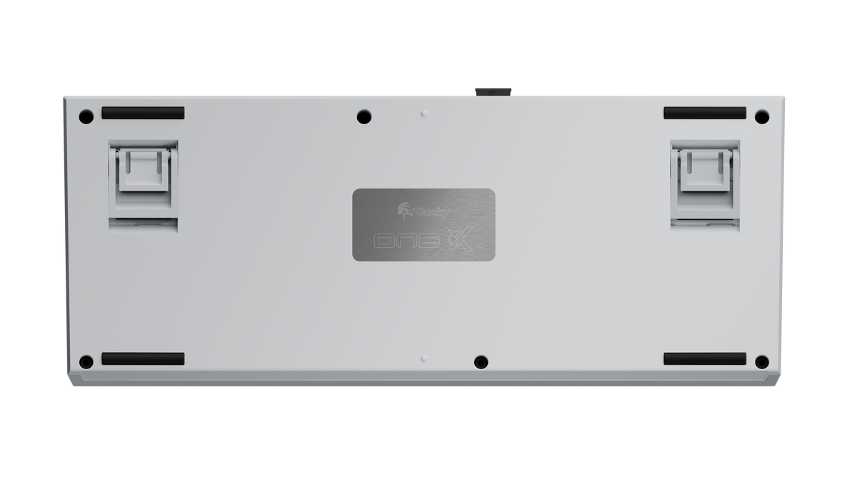 Ducky One X - White Nordic - Mini 60% - Ducky Inductive Switch (analog) Tri-Mode (Trådløs, BT, Cord)