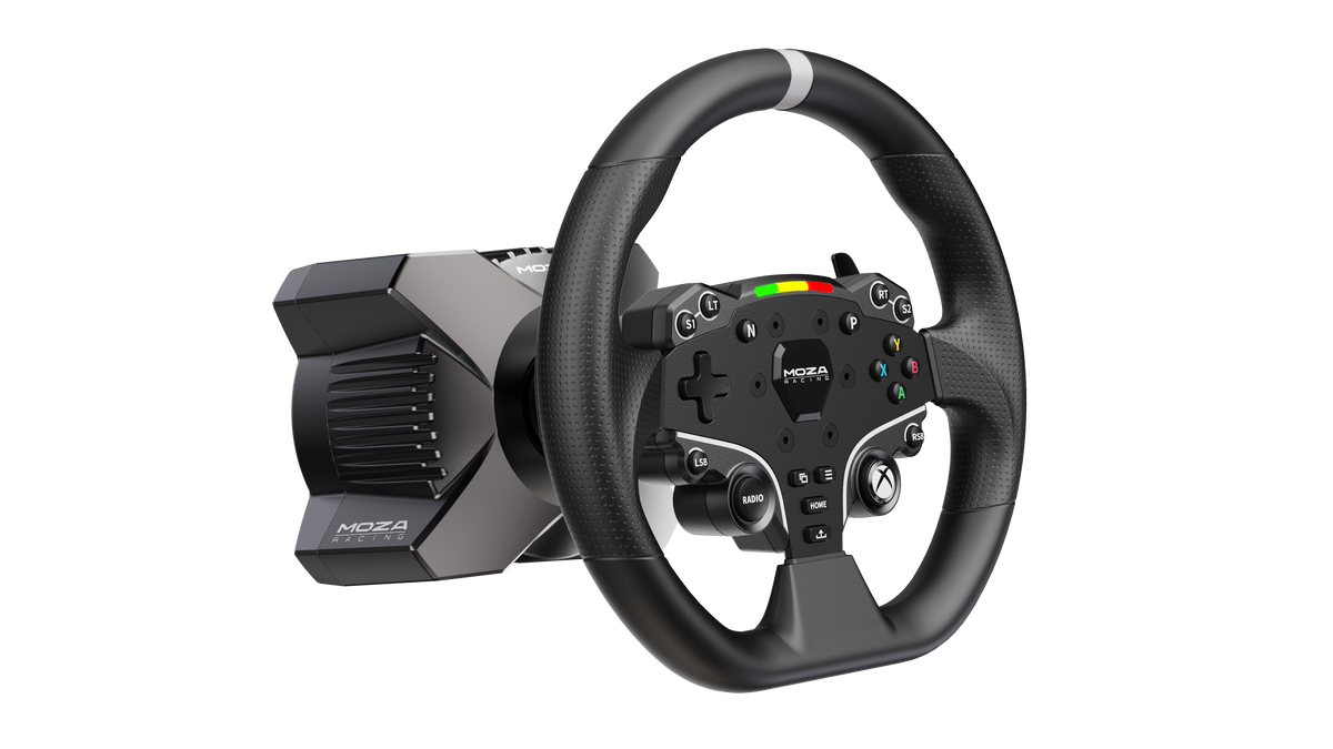 Moza Racing Moza R3 Racing Simulator (R3 Base, ES Wheel, SR-P Lite Two Pedals, table clamp)