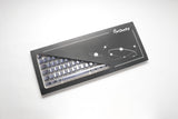 Ducky Cosmic - 115 Keycap Set - double shot PBT - Perse & Dark Purple - Nordic Layout