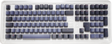 Ducky Cosmic - 115 Keycap Set - double shot PBT - Perse & Dark Purple - Nordic Layout